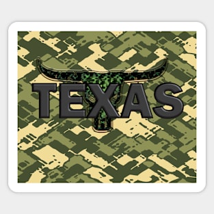 Texas Camo Sticker